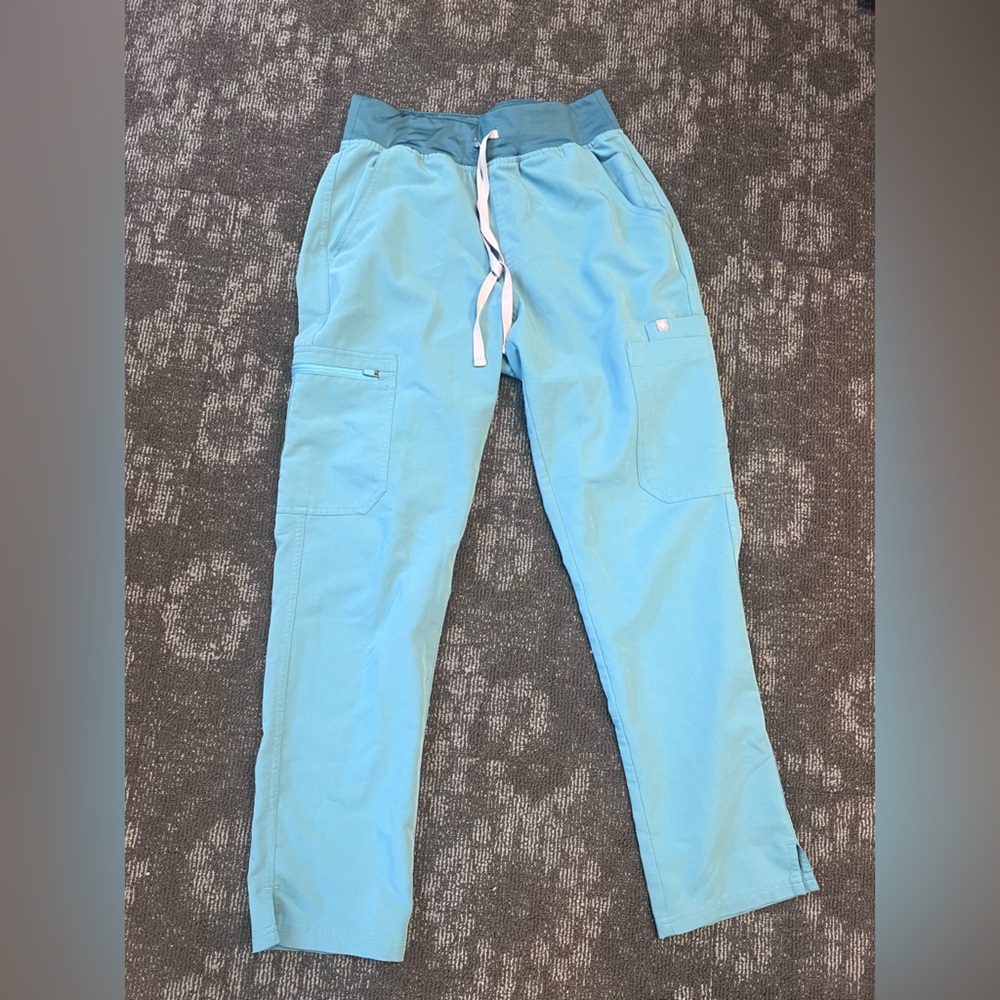 Figs Teal Jogger Pants